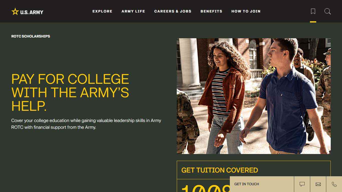 ROTC Scholarships | U.S. Army